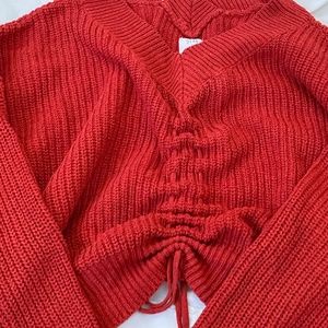 Salmon Girls Knitted Pull Over